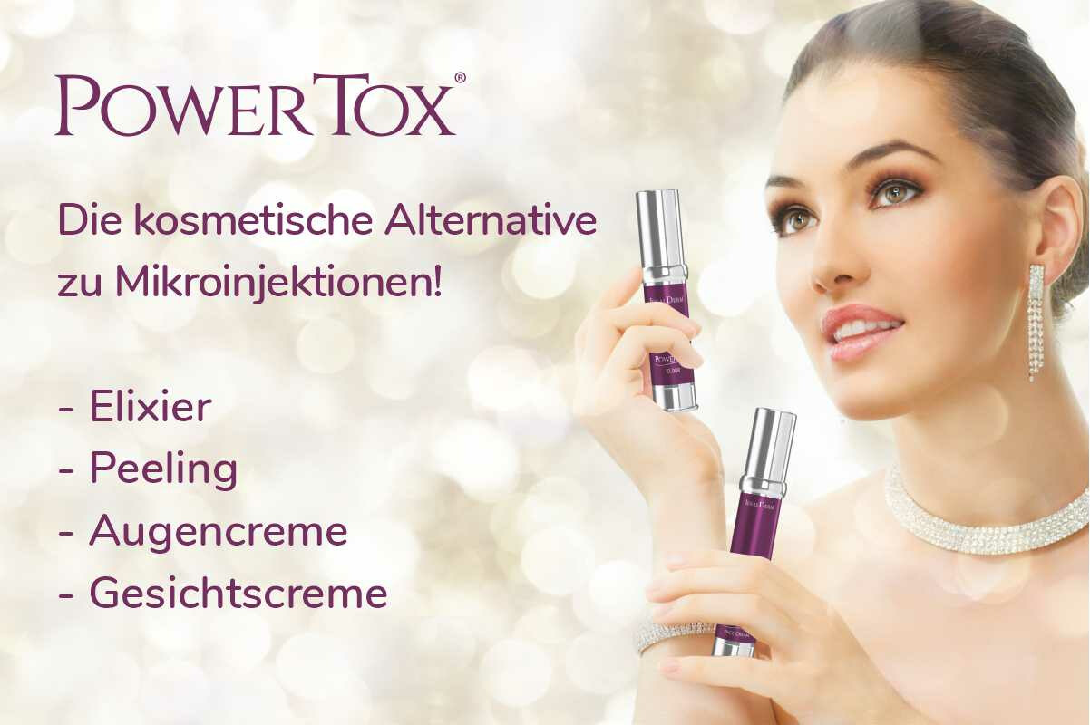Die kosmetische Alternative zu Mikroinjektionen: - Elixier - Peeling - Augencreme - Gesichtscreme