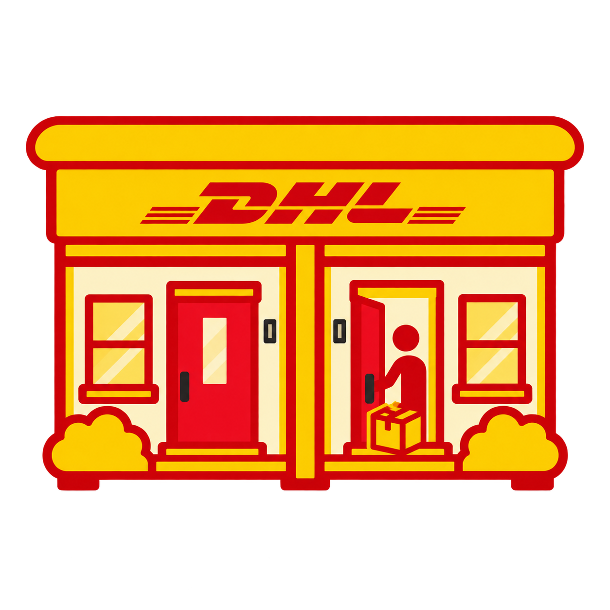 DHL Paket – Zustellung beim Nachbarn